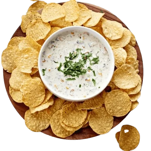 chips and Queso Blanco