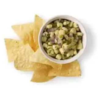 chips roasted chili corn salsa