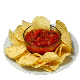 Chips and famous tomato salsa