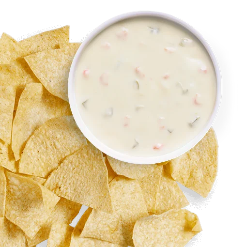 Large Chips and  Queso Blanco